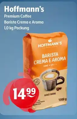 Getränke Hoffmann Hoffmann's Premium Coffee Barista Crema e Aroma Angebot