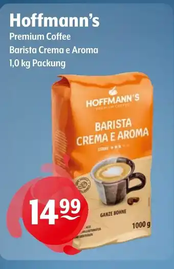 Getränke Hoffmann Hoffmann's Premium Coffee Barista Crema e Aroma Angebot