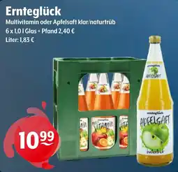 Getränke Hoffmann Ernteglück Multivitamin oder Apfelsaft Angebot
