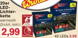 Wiglo Wunderland 20er LED Lichterkette Angebot