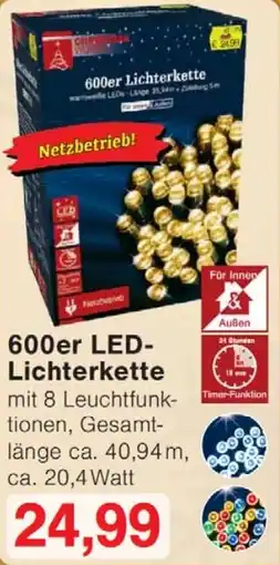 Wiglo Wunderland 600er LED- Lichterkette Angebot