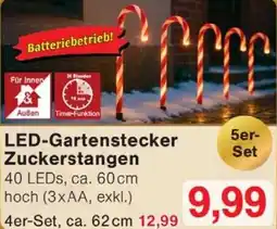 Wiglo Wunderland LED-Gartenstecker Zuckerstangen Angebot