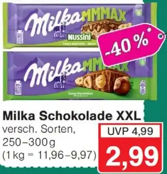 Wiglo Wunderland Milka Schokolade XXL Angebot