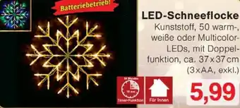 Wiglo Wunderland LED-Schneeflocke Angebot