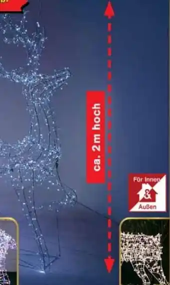 Wiglo Wunderland LED- Metall-Rentier Angebot