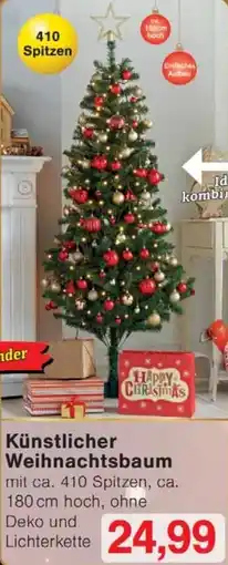 Wiglo Wunderland Künstlicher Weihnachtsbaum Angebot
