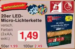 Wiglo Wunderland 20er LED- Micro-Lichterkette Angebot