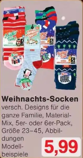 Wiglo Wunderland Weihnachts-Socken Angebot