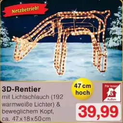 Wiglo Wunderland 3D-Rentier Angebot