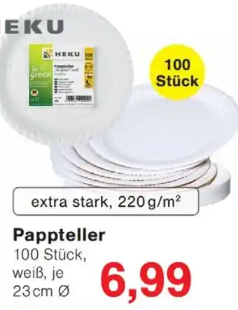 Wiglo Wunderland HEKU Pappteller Angebot