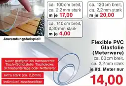 Wiglo Wunderland Flexible PVC Glasfolie (Meterware) Angebot