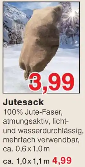 Wiglo Wunderland Jutesack Angebot