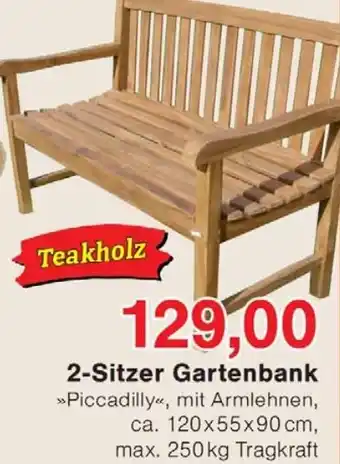 Wiglo Wunderland 2-Sitzer Gartenbank Angebot