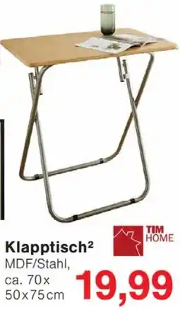 Wiglo Wunderland TIM HOME Klapptisch Angebot