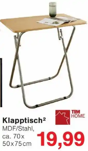 Wiglo Wunderland TIM HOME Klapptisch Angebot
