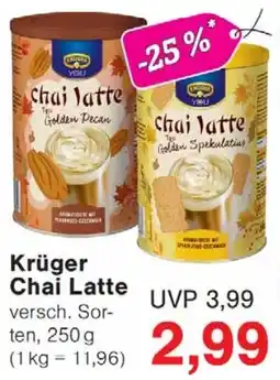 Wiglo Wunderland Krüger Chai Latte Angebot