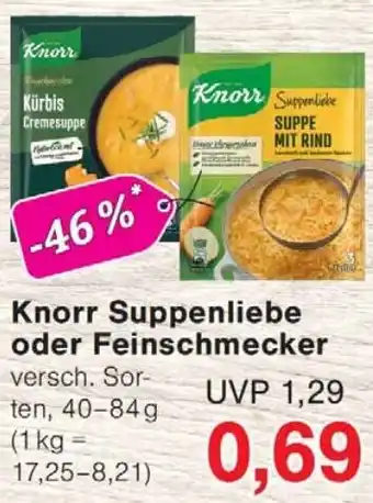 Wiglo Wunderland Knorr Suppenliebe oder Feinschmecker Angebot