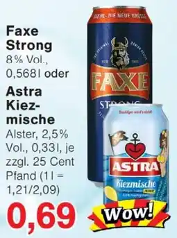 Wiglo Wunderland Faxe Strong oder Astra Kiezmische Angebot