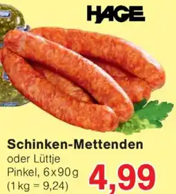 Wiglo Wunderland HAGE Schinken-Mettenden Angebot
