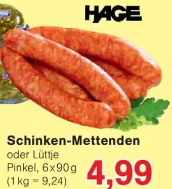 Wiglo Wunderland HAGE Schinken-Mettenden Angebot