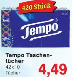 Wiglo Wunderland Tempo Taschentücher Angebot
