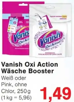 Wiglo Wunderland Vanish Oxi Action Wäsche Booster Angebot