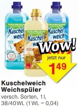 Wiglo Wunderland Kuschelweich Weichspüler Angebot