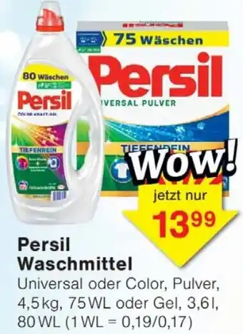 Wiglo Wunderland Persil Waschmittel Angebot