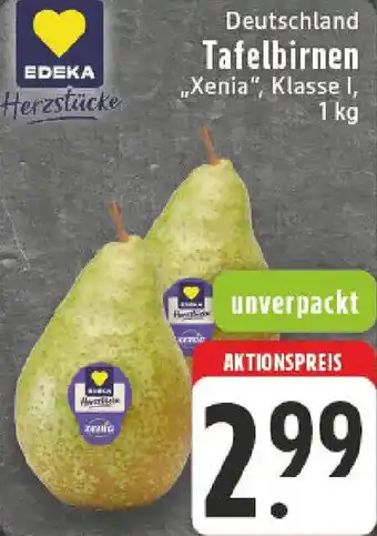 Edeka EDEKA Herzstücke Tafelbirnen Angebot