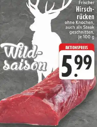 Edeka Frischer Hirschrücken Angebot
