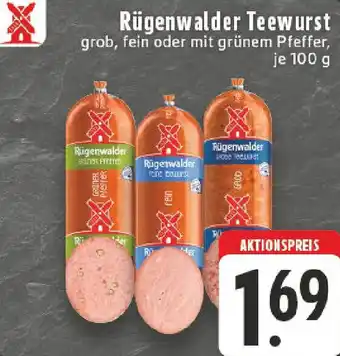 Edeka Rügenwalder Teewurst Angebot