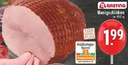 Edeka RASTING Honigschinken Angebot
