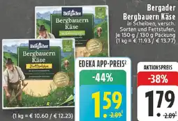 Edeka Bergader Bergbauern Käse Angebot