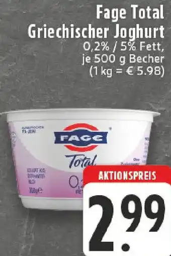 Edeka Fage Total Griechischer Joghurt Angebot