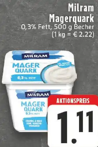 Edeka Milram Magerquark Angebot