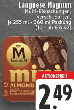 Edeka Langnese Magnum Angebot
