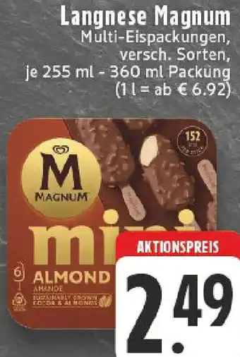 Edeka Langnese Magnum Angebot
