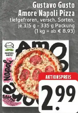 Edeka Gustavo Gusto Amore Napoli Pizza Angebot