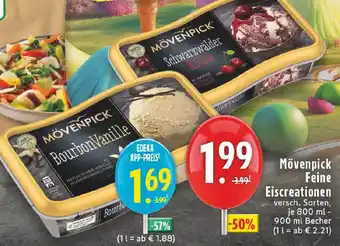 Edeka Mövenpick Feine Eiscreationen Angebot
