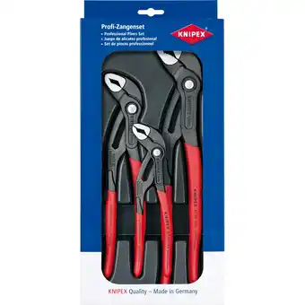 Netto Marken-Discount Knipex Zangen-Set Cobra Zangen-Set 00 20 09 V02, 3-teilig Angebot