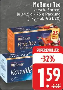 Edeka Meẞmer Tee Angebot