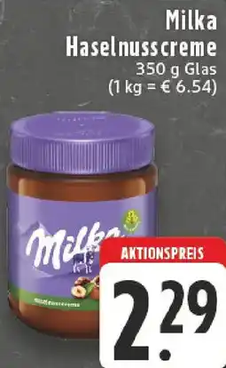 Edeka Milka Haselnusscreme Angebot