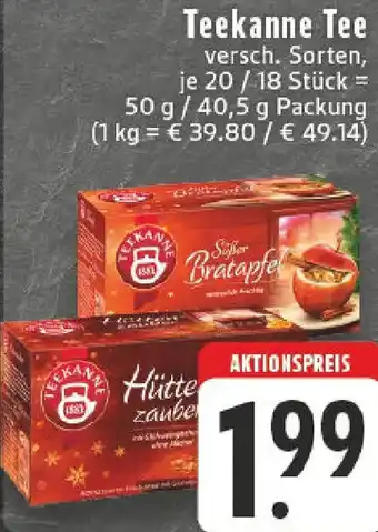 Edeka Teekanne Tee Angebot