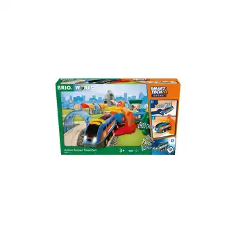 Netto Marken-Discount BRIO Spiel BRIO Smart Tech Sound - Action Tunnel Reisezug Set Angebot