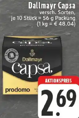 Edeka Dallmayr Capsa Angebot