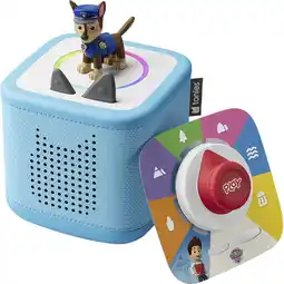 Netto Marken-Discount Tonies Lautsprecher Toniebox 2 Himmelblau Play Set Paw Patrol Chase Angebot