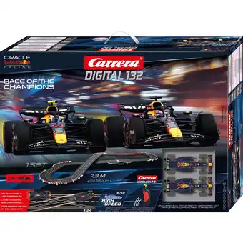 Netto Marken-Discount Carrera Rennbahn DIGITAL 132 Race of the Champions Angebot