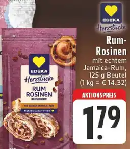 Edeka EDEKA Herzstücke Rum Rosinen Angebot