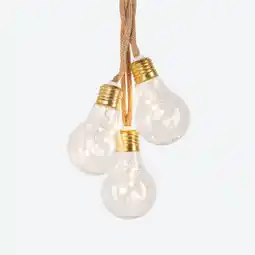 NKD LED-Lichterkette mit industriellem Design, ca. 460cm Angebot