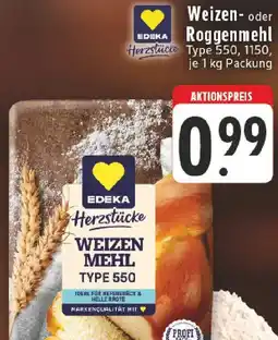 Edeka EDEKA Herzstücke Weizen- oder Roggenmehl Angebot
